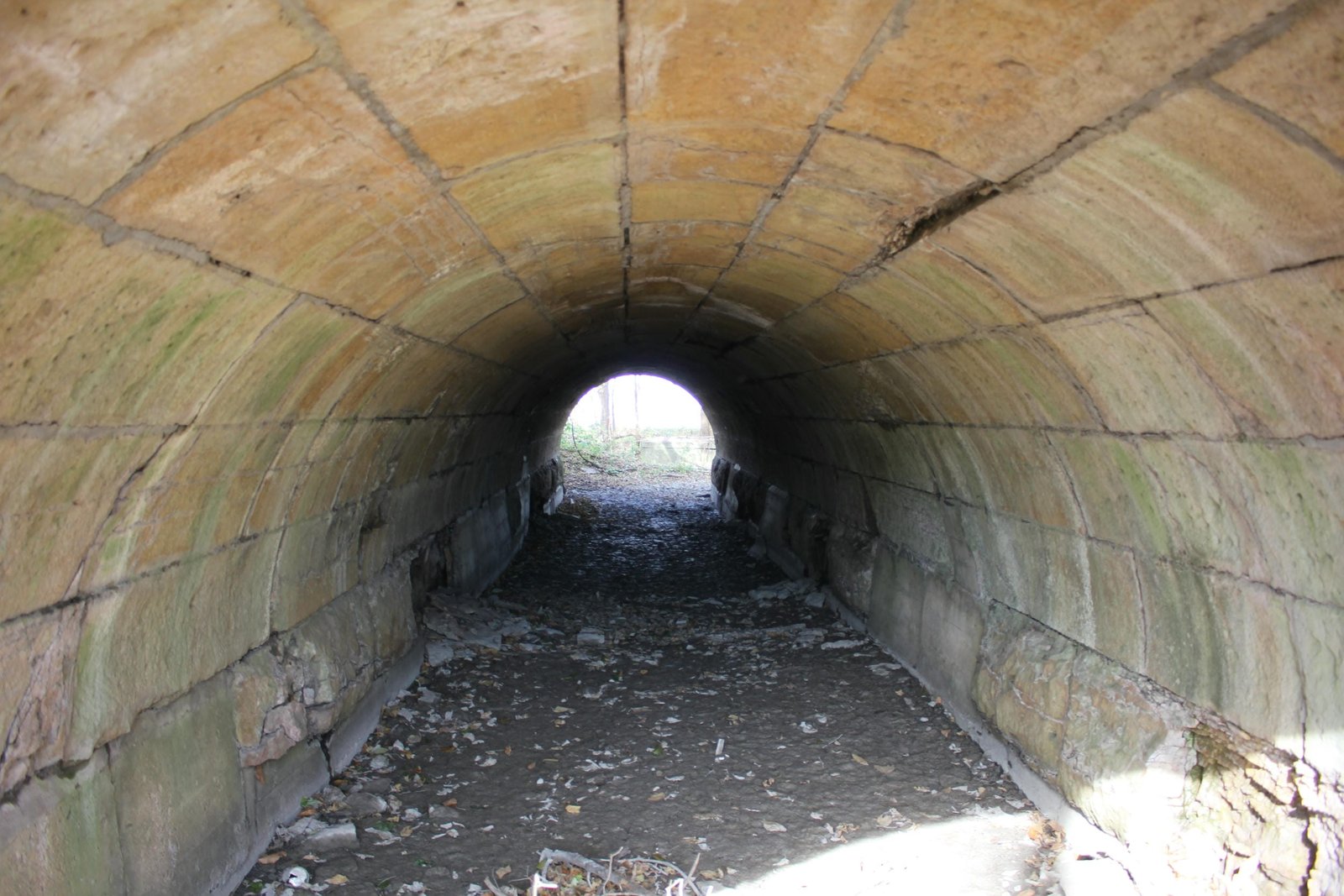 Inside arch